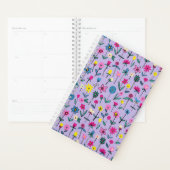 Planificateur de jardin de fleurs de lilas (Devant avec enveloppe)