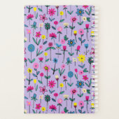 Planificateur de jardin de fleurs de lilas (Dos)