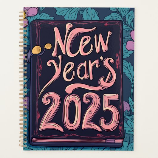 Planificateur de jour de l'année 2025 (Devant)