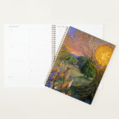 Planificateur de jour de l'arbre de lune (Devant avec enveloppe)