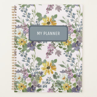 Planificateur de jour de printemps Floral