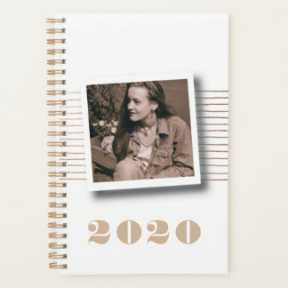 Planificateur de journal photo personnalisé 2020