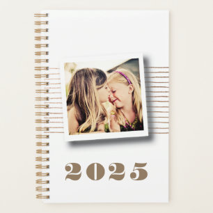 Planificateur de journal photo personnalisé 2025
