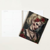 Planificateur de la Reine Vampire Gothique | Corne (Devant avec enveloppe)
