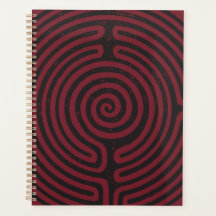 Planificateur de labyrinthe du cercle noir (Maroon