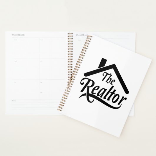 Planificateur de l'agent immobilier Realtor (Devant avec enveloppe)