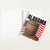 Planificateur de l'Alabama (Devant avec enveloppe)