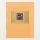 Planificateur de lama Whimsical (Devant)