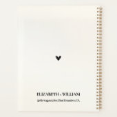 Planificateur de liste de contrôle mariage (Dos)