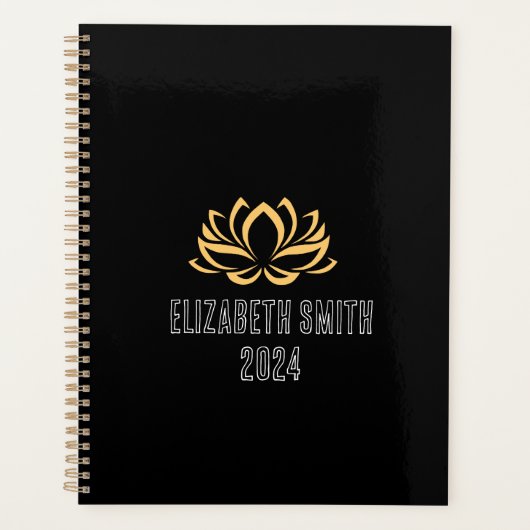 Planificateur de lotus Gold (Devant)