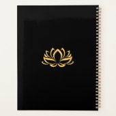 Planificateur de lotus Gold (Dos)