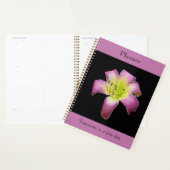 Planificateur de lys à teinte violette (Devant avec enveloppe)