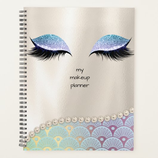 Planificateur de maquillage Eyelash Design Planner (Devant)