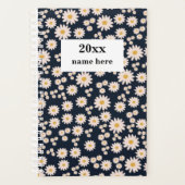 Planificateur de marguerite rose personnalisé (Devant)