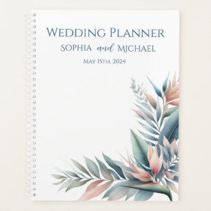 Planificateur de mariage de rêve tropical à l'aqua
