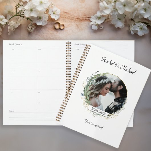 Planificateur de mariage photo personnalisable
