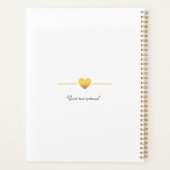 Planificateur de mariage photo personnalisable (Dos)