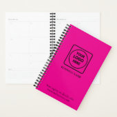 Planificateur de marque de logo d'entreprise perso (Devant avec enveloppe)