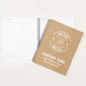 Planificateur de marque de logo d'entreprise perso (Devant avec enveloppe)