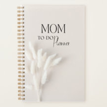 Planificateur de mom beige minimaliste