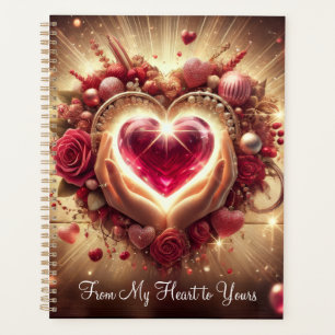 Planificateur De Mon Coeur À Toi Avec Amour