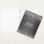 Planificateur de monogramme de parties scintillant (Devant avec enveloppe)