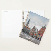 Planificateur de Noël à Riga Lettonie (Devant avec enveloppe)