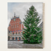 Planificateur de Noël à Riga Lettonie (Dos)