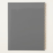 Planificateur de Noël Aquarelle Hiver Merveilleux (Dos)