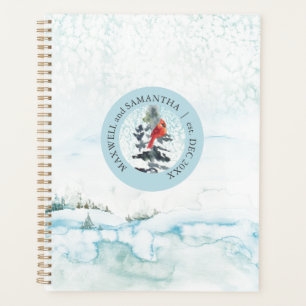 Planificateur de Noël Aquarelle Hiver Merveilleux