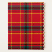 Planificateur de Noël avec nom et sujet (Dos)