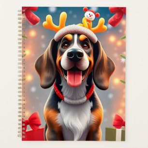 Planificateur de Noël drôle pour chien Cadeau de f