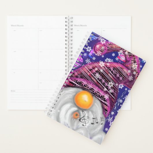 Planificateur de Noël Gnome (Devant avec enveloppe)