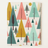 Planificateur de Noël moderne du milieu du siècle (Dos)