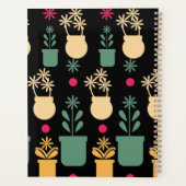 Planificateur de nom botanique de fleurs fraîches (Dos)