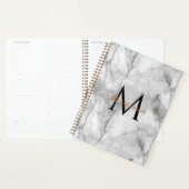 Planificateur de nom de monogramme personnalisé en (Devant avec enveloppe)