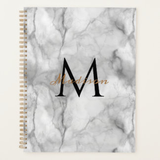 Planificateur de nom de monogramme personnalisé en