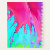 Planificateur de noms personnalisés Liquid Art (Dos)