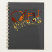 Planificateur de notes musicales (Devant)