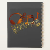 Planificateur de notes musicales (Dos)