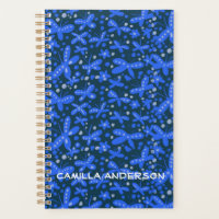 Planificateur de papillons bleus