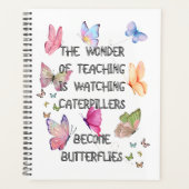 Planificateur de papillons motivationnel pour les (Devant)