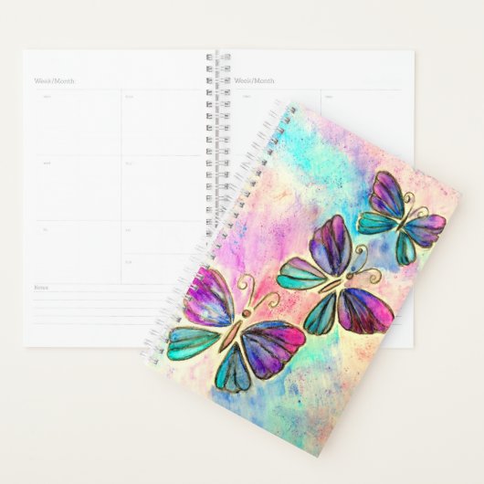 Planificateur de papillons volants (Devant avec enveloppe)