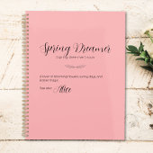 Planificateur de Pâques rose "Spring Dreamer" pers