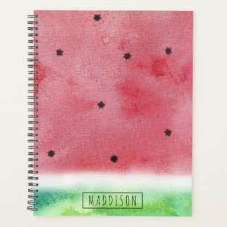 Planificateur de pastèque, journal de pastèque