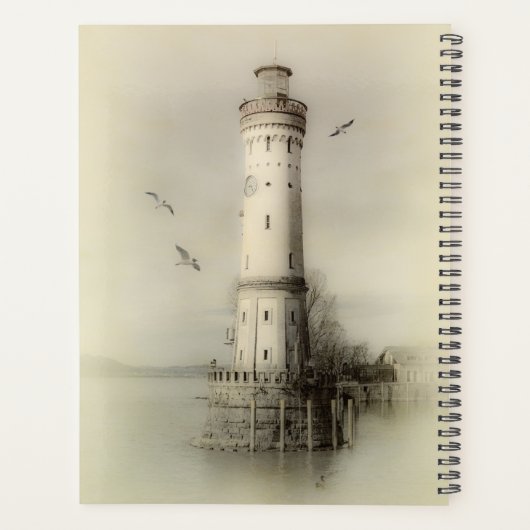 Planificateur de phare vintage (Dos)