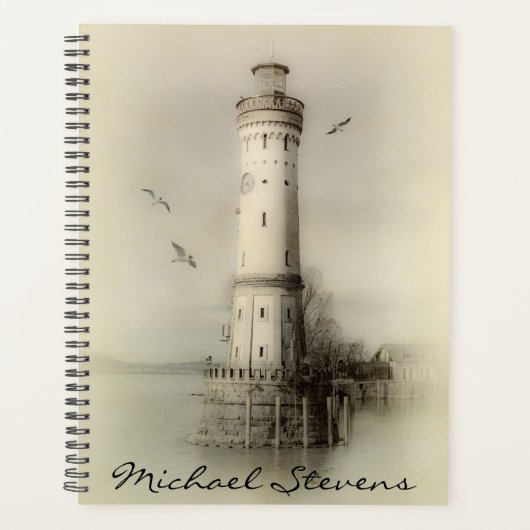 Planificateur de phare vintage (Devant)