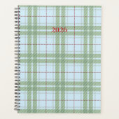 Planificateur de plaid vert de Fern (Devant)