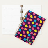 Planificateur de poche Neon Roses (Devant avec enveloppe)