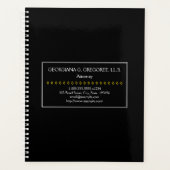 Planificateur de procureur de base et personnalisa (Devant)